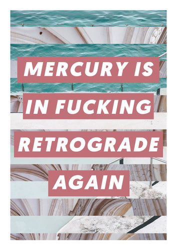 Mercury in Retrograde Giclée Art Print - Studio Dimanche